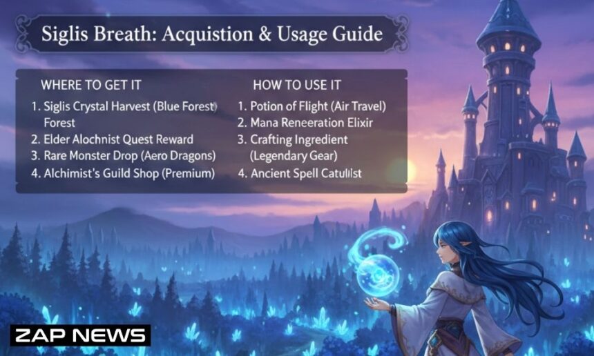 Atelier Iris Siglis Breath