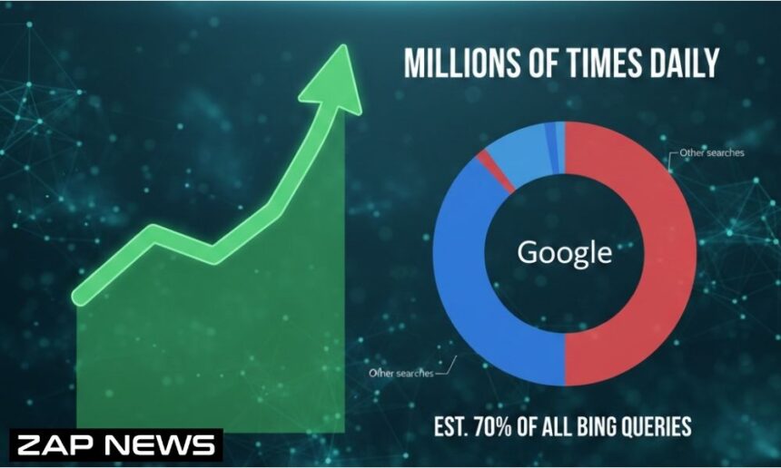 How Often Is Google Searched on Bing